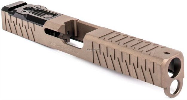 Picture of Zev Technologies Z17 Enhanced Socom Fde 4Th Gen Stripped Slide With Dpp Cover Plate