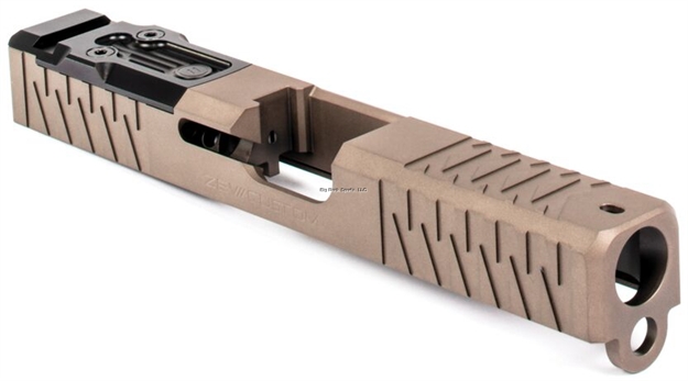 Picture of Zev Technologies Z19 Enhanced Socom Fde 3Rd Gen Stripped Slide With Dpp Cover Plate