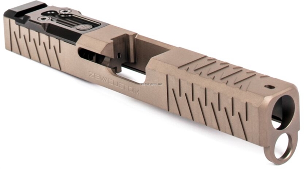 Picture of Zev Technologies Z19 Enhanced Socom Fde 4Th Gen Stripped Slide With Dpp Cover Plate
