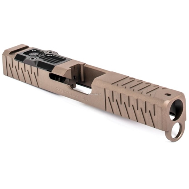Picture of Zev Technologies Z19 Enhanced Socom Fde 4Th Gen Stripped Slide With Rmr Cover Plate