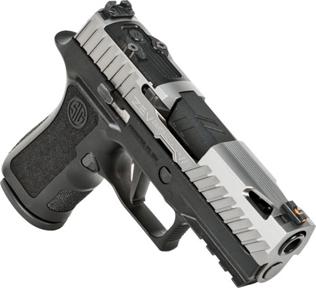Picture of Zev Technologies Z320-Xcompact-Octane-Rmr- Gry-Ut 9Mm 2-15Rd Mags Rmr Cut