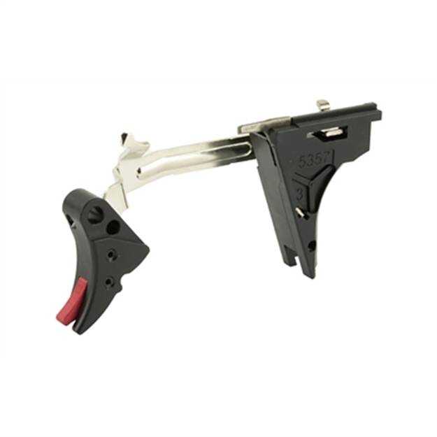 Picture of Zev Fulcrum Adjustable Trigger Ultimate Kit, 4Th Gen, .40, Blk/Re