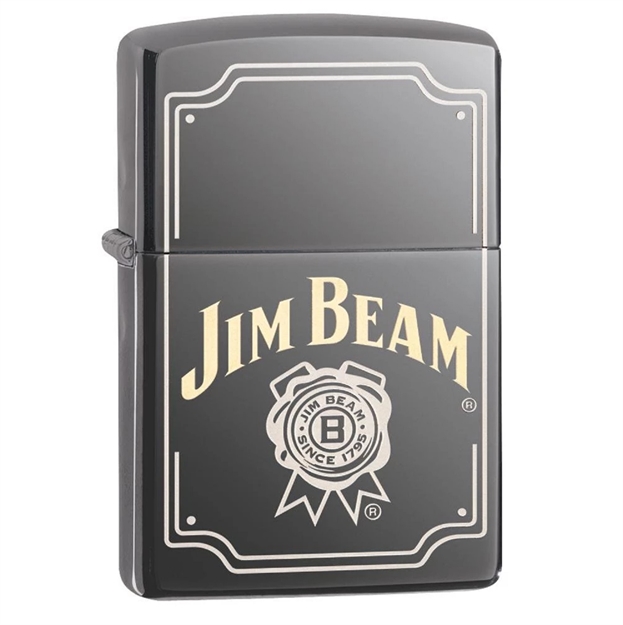 Picture of Zippo Black Ice Jim Beam Lighter