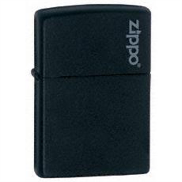 Picture of Zippo Black Matte With Zippo Logo