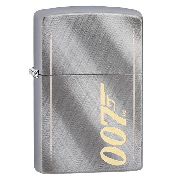 Picture of Zippo Brushed Chrome James Bond 007 Lighter