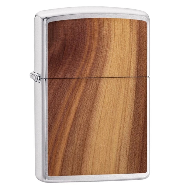 Picture of Zippo Brushed Chrome Woodchuck Cider Lighter
