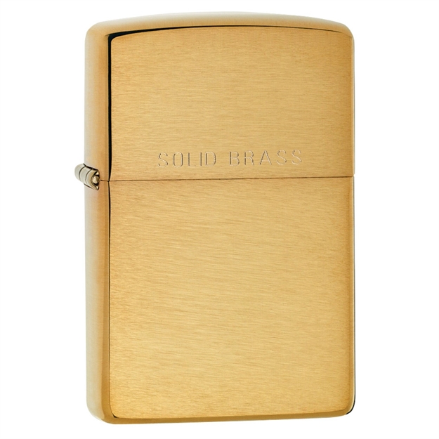 Picture of Zippo Brushed Brass Lighter