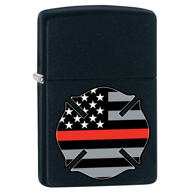 Picture of Zippo Flag Red Line Design Lighter