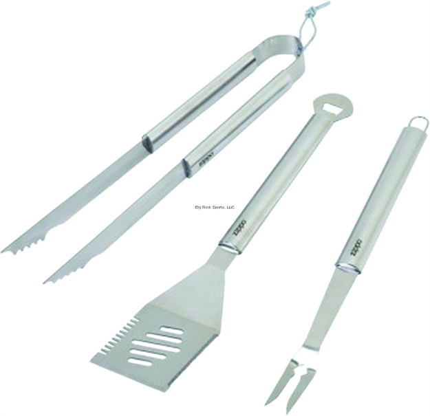 Picture of Zippo Grill Tool Set 3-Piece Stainless Steel