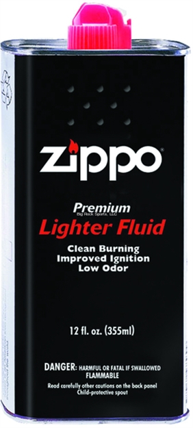Picture of Zippo Lighter Fuel 12 OZ Lighter Fuel 12 Cans