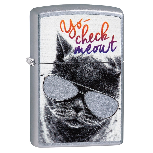 Picture of Zippo Cat With Glasses Lighter
