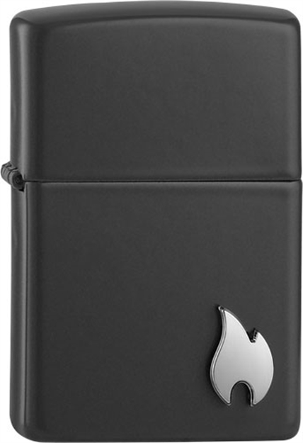 Picture of Zippo Windproof Lighter Black Matte 218