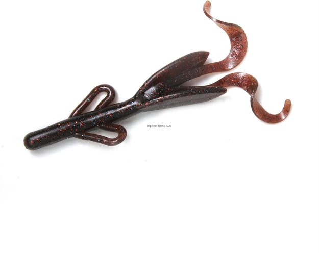 Picture of Zoom Bait Baby Brush Hog, 4", 12Pk, Glitter Bomb