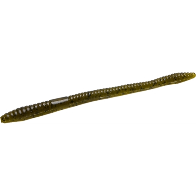 Picture of  Zoom Bait 43/4 Finesse Worm Grn Pumpkin