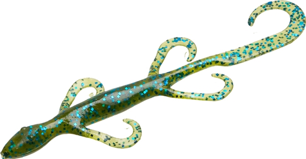 Picture of Zoom Bait 6" Lizard 9Bg-Blue Watermelon 2