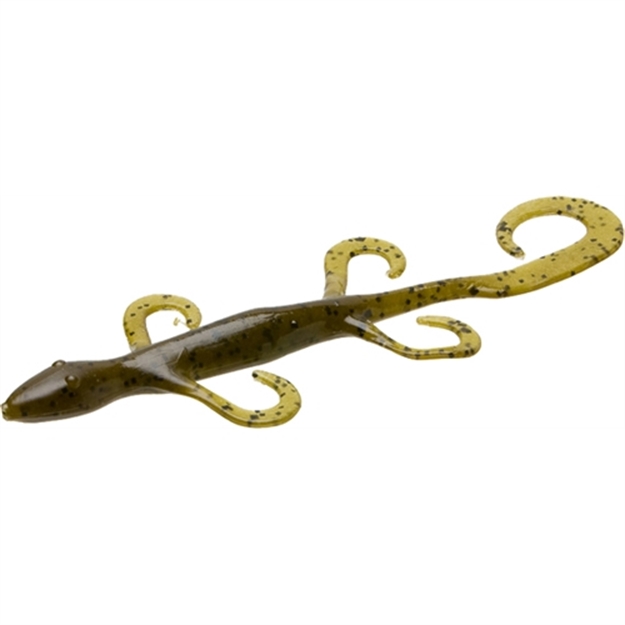 Picture of Zoom Bait Lizard, 6", 9Pk, Green Pumpkin, 2