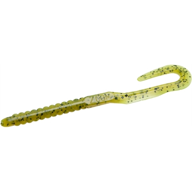 Picture of Zoom Bait 6" U-Tale Worm 20Bg-Cht Pumpki 1