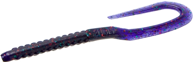 Picture of Zoom Bait 6" U-Tale Worm 20Bg-Junebg Red 1