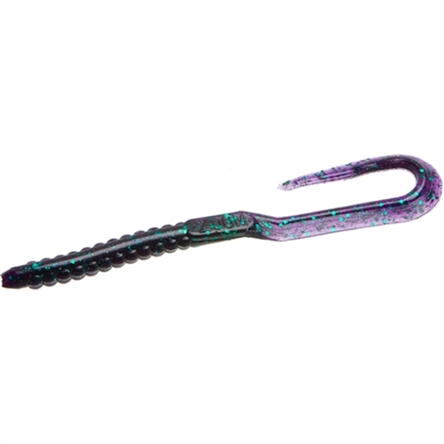 Picture of Zoom Bait 6" U-Tale Worm 20Bg-Junebug 1