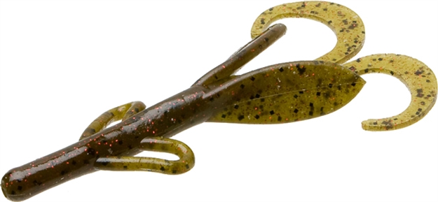 Picture of Zoom Bait Baby Brush Hog 12Bg Grn Pmk RD 42