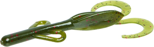 Picture of Zoom Bait Baby Brush Hog, 4", 12Pk, Avocado