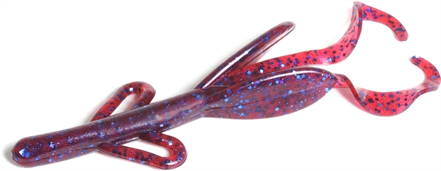 Picture of Zoom Bait Baby Brush Hog, 4", 12Pk, Plum