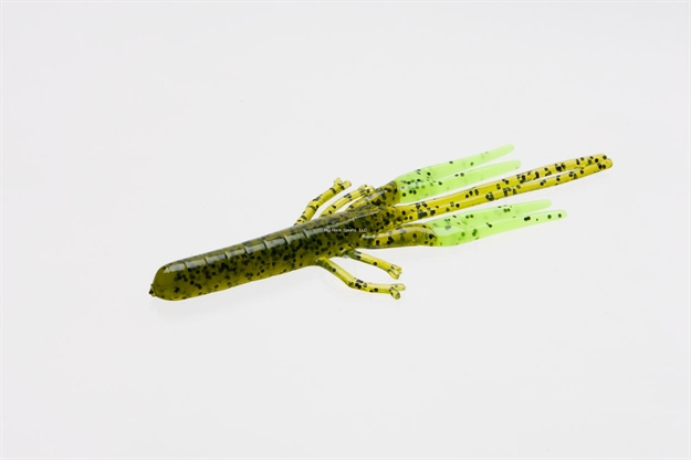 Picture of Zoom Bait Big Critter Craw Trailer, 5", 10Pk, Watermelon Chartreuse