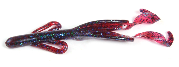 Picture of Zoom Bait Brush Hog, 6", 8Pk, Plum Apple