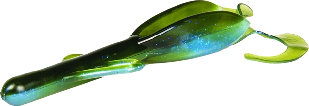 Picture of Zoom Bait Brush Hog, 6", 8Pk, Watermelon Moondust