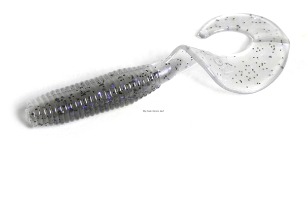 Picture of Zoom Bait Fat Albert Curly Tail Grub, 3", 10Pk, Electric Shad