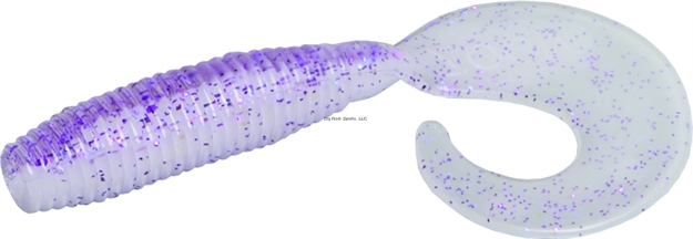 Picture of Zoom Bait Fat Albert Curly Tail Grub, 3", 10Pk, Lavender Shad