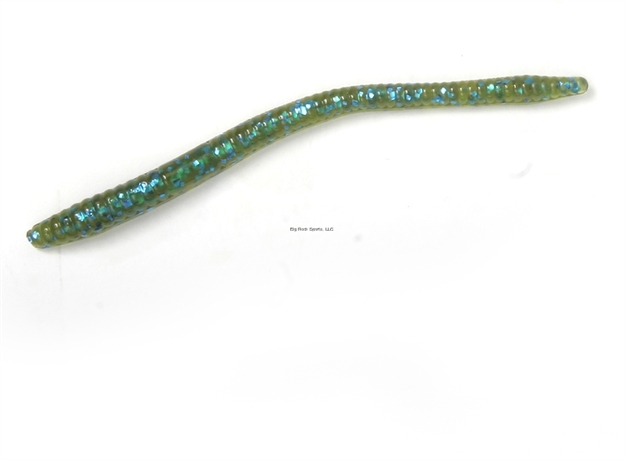Picture of Zoom Bait Finesse Worm , 4 1/2", 20Pk, Blue Watermelon