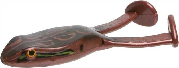 Picture of Zoom Bait Floating Frog, 4", 3Pk, 1/2 0Z, Natural Brown