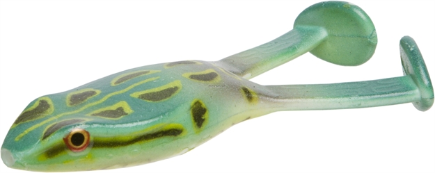 Picture of Zoom Bait Floating Frog, 4", 3Pk, 1/2 0Z, Zebra Green