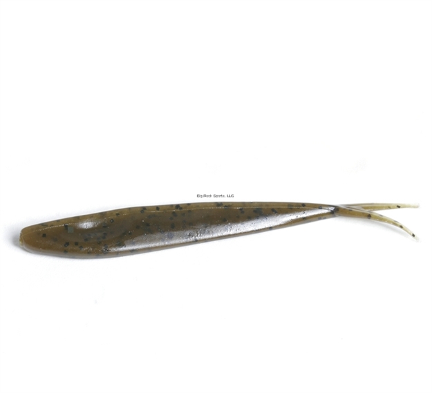 Picture of Zoom Bait Fluke , 4", 10Pk, Green Pumpkin