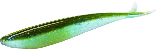 Picture of Zoom Bait Fluke , 4", 10Pk, Watermelon Moondust
