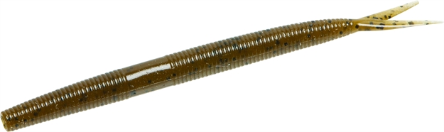 Picture of Zoom Bait Fluke Stick Jr., 5", 10Pk, Green Pumpkin