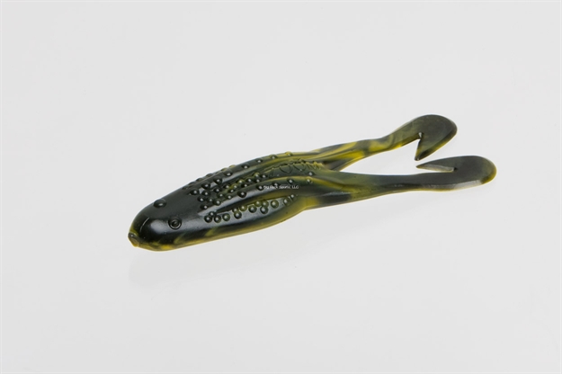 Picture of Zoom Bait Horny Toad, 4 1/4", 5Pk, Black Yellow Swirl