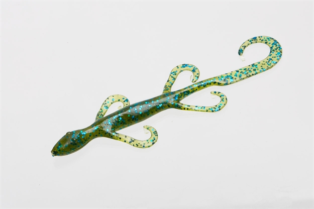 Picture of Zoom Bait Lizard, 6", 9Pk, Blue Watermelon,
