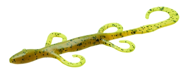 Picture of Zoom Bait Lizard, 6", 9Pk, Chartreuse Pumpkin,