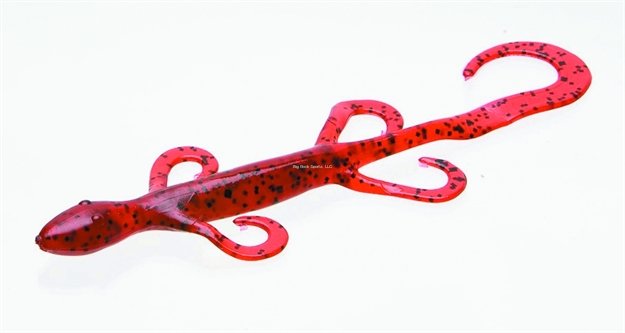 Picture of Zoom Bait Lizard, 6", 9Pk, Cherry Seed,