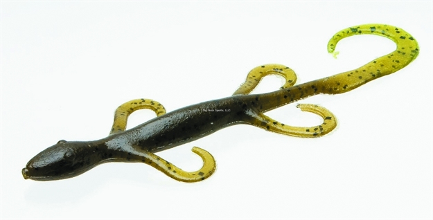 Picture of Zoom Bait Lizard, 6", 9Pk, Green Pumpkin Chartreuse,