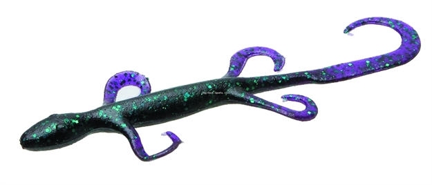 Picture of Zoom Bait Lizard, 6", 9Pk, Junebug,