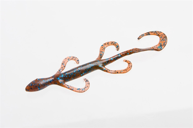 Picture of Zoom Bait Lizard, 6", 9Pk, Moccasin Blue,