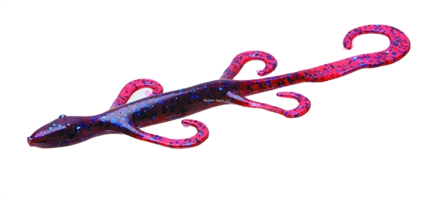 Picture of Zoom Bait Lizard, 6", 9Pk, Plum,
