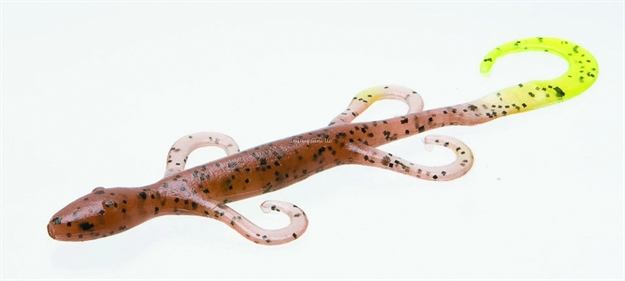 Picture of Zoom Bait Lizard, 6", 9Pk, Pumpkin Chartreuse,