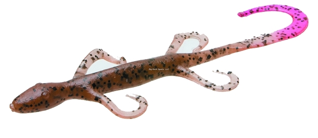 Picture of Zoom Bait Lizard, 6", 9Pk, Pumpkin Fire,