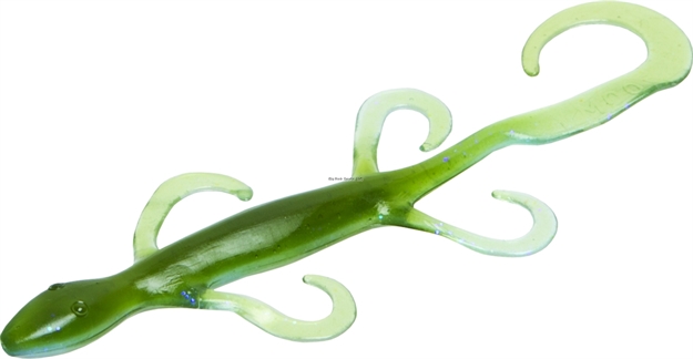 Picture of Zoom Bait Lizard, 6", 9Pk, Watermelon Moondust,