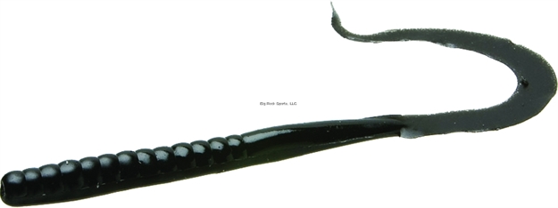 Picture of Zoom Bait Mag II Ribbon Tail Worm, 9", 20Pk, Black