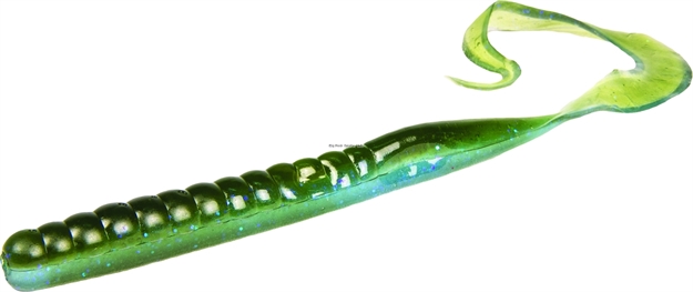 Picture of Zoom Bait Mag II Ribbon Tail Worm, 9", 20Pk, Watermelon Moondust